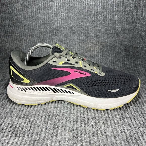 Brooks Adrenaline GTS 23 Women's Size 9.5 Neon Coral Black Shoes‎ 1203811D037 - Picture 6 of 13